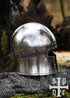 barbuta in t form 15 jh mittelalter helm fuer schaukampf 2 mm stahl