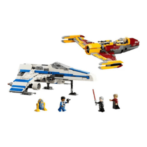 star wars new republic e wing vs shin hatis starfighter 1056 teile