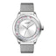 Crystal London – Montre femme maille argentée