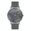 Belle montre pour homme en acier couleur canon de fusil