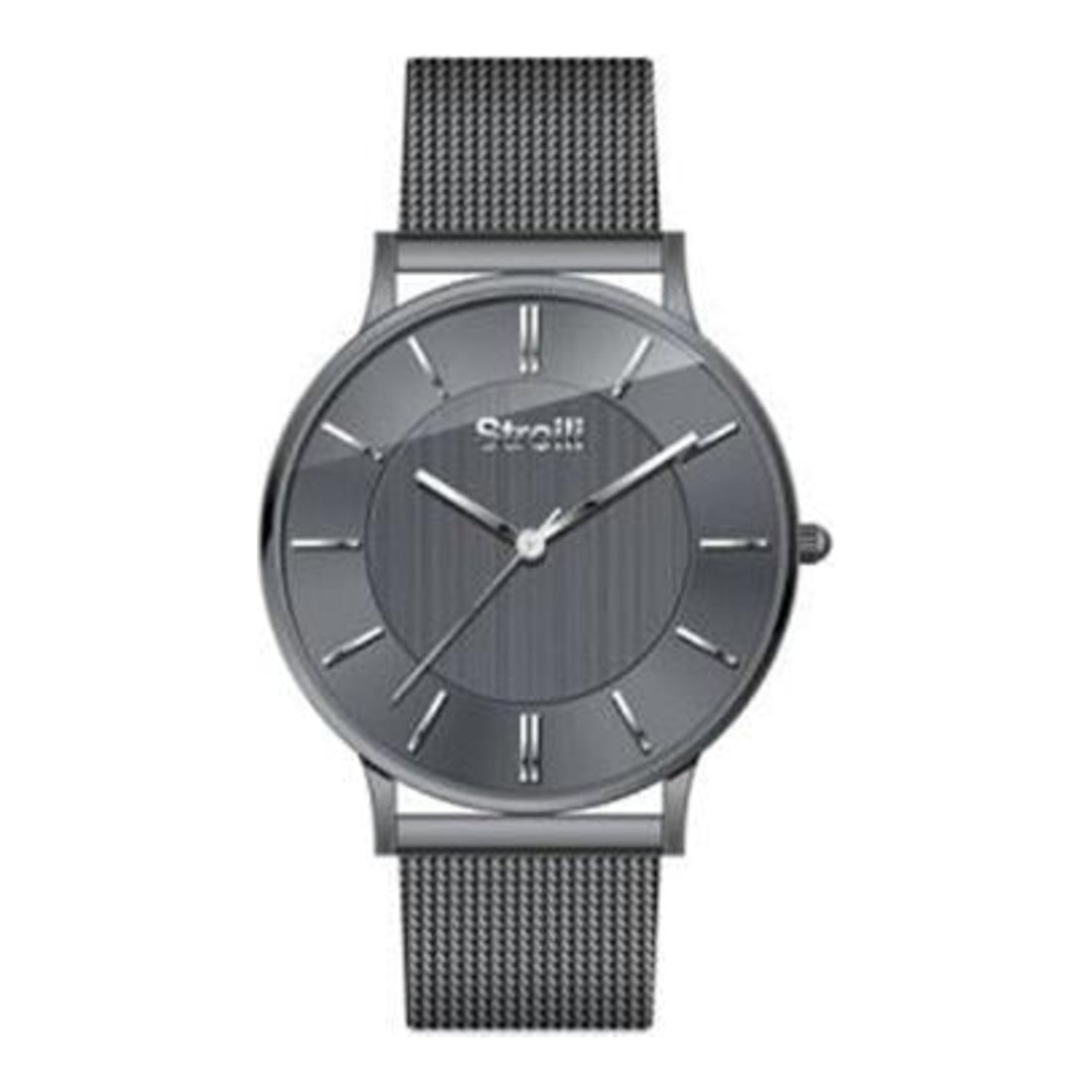 Stroili Nizza – Herrenuhr Stahl Gunmetal