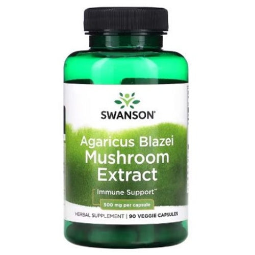 Swanson Agaricus Blazei Pilzextrakt 500 Mg 90 Kapseln