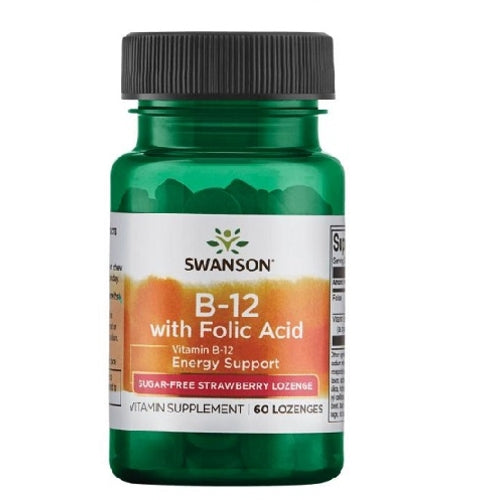 Swanson B 12 With Folic Acid 60 Tabletten