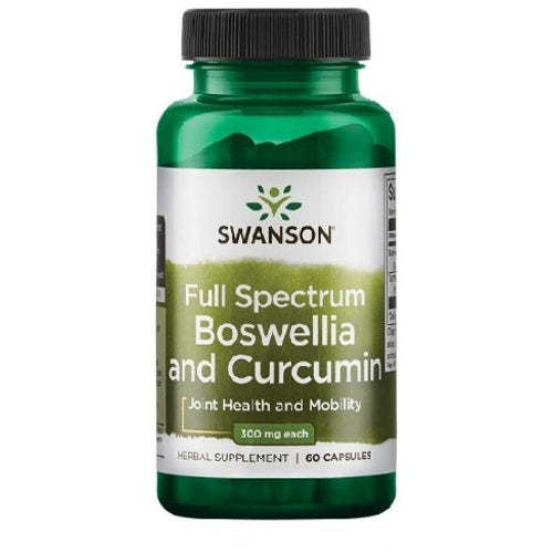 Swanson Boswellia Curcumin 60 Kaps
