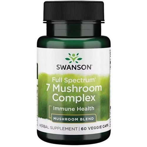 Swanson Full Spectrum 7 Mushroom Complex 60 Kapseln