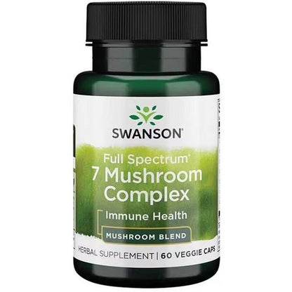 Swanson Full Spectrum 7 Mushroom Complex 60 Kapseln