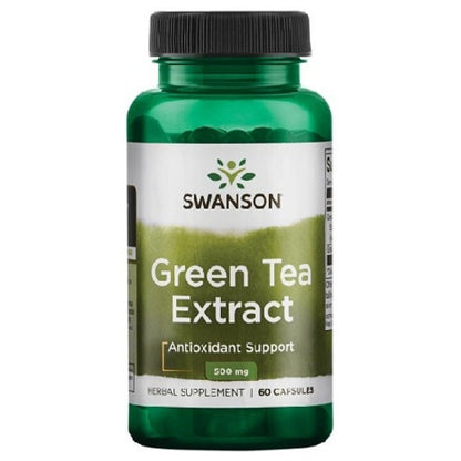 Swanson Green Tea Extract 500Mg 60 Kaps