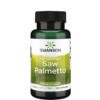 Swanson Saw Palmetto 540Mg 100 Kapseln