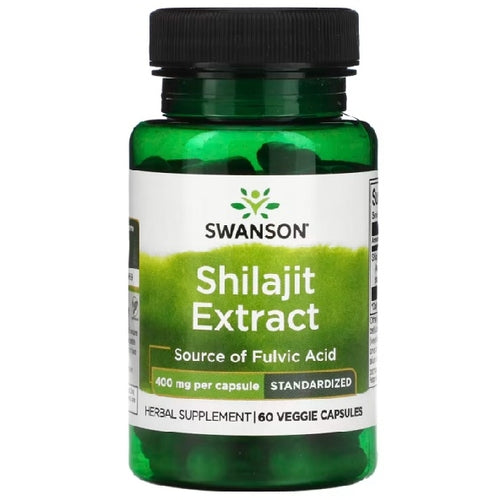 Swanson Shilajit Extract 400Mg 60 Kapseln