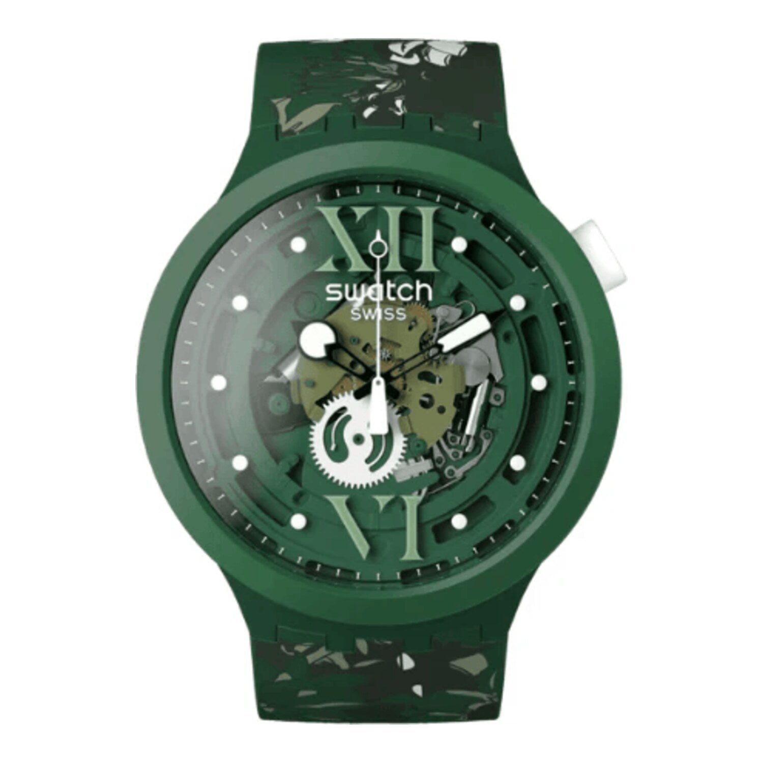 Swatch Vert Camoflower