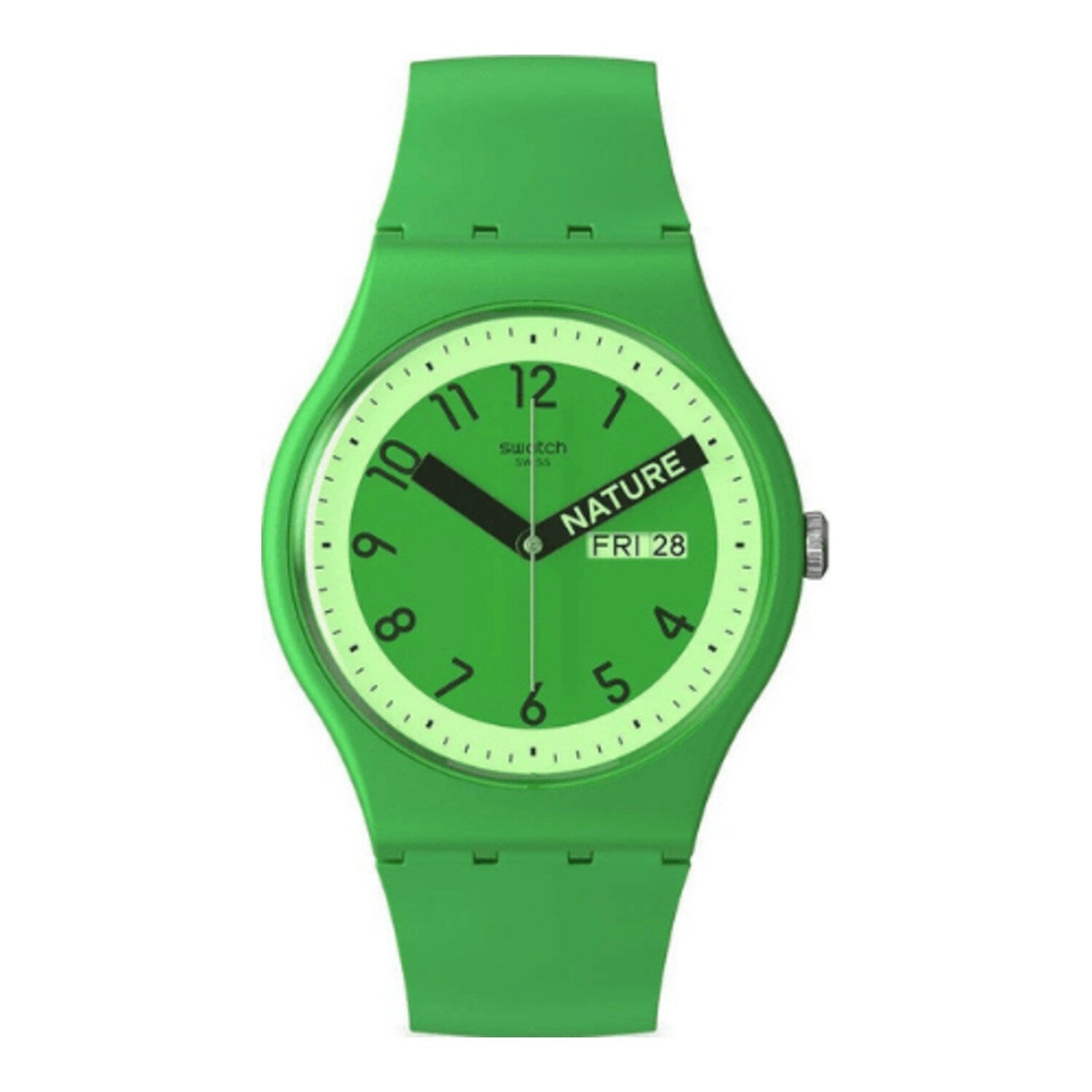 Swatch fièrement vert SO29G704