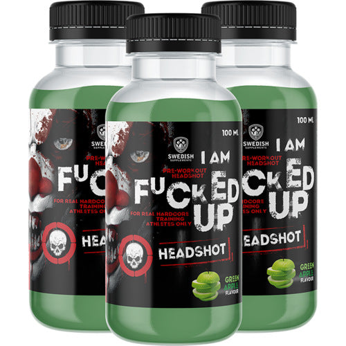 Swedish Supplements Fucked Up Headshot 12X100 Ml Raspberry