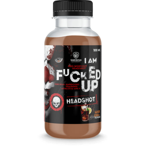 Swedish Supplements Fucked Up Headshot 16X100Ml Raspberry