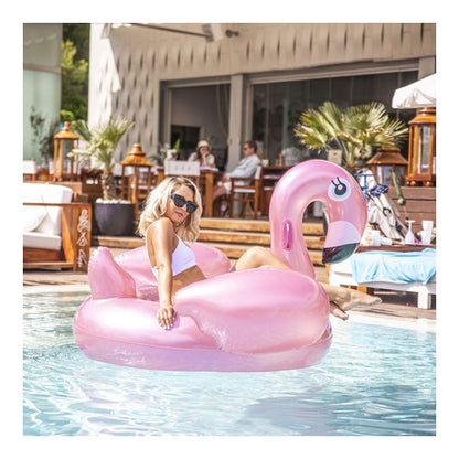 swim essentials aufblasbarer flamingo 150x115cm