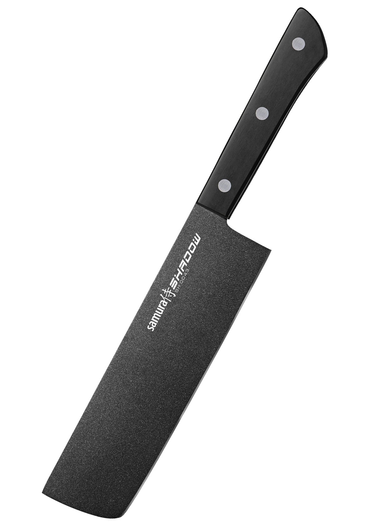 Samura Shadow Nakiri 170mm – Schwarzes Gemüsemesser