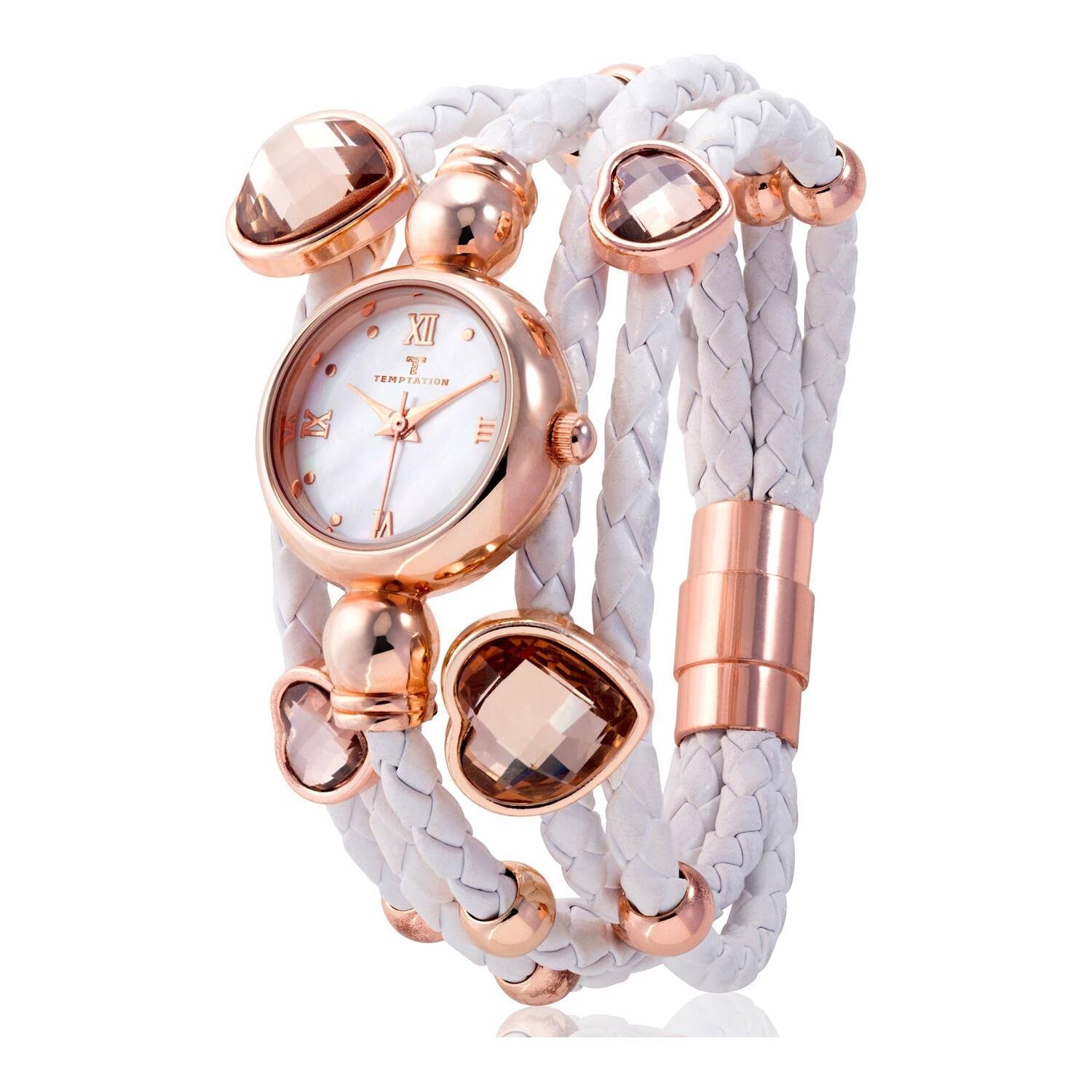 Montre à quartz Temptation pour femme
