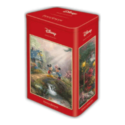 thomas kinkade disney mickey minnie 500 teile puzzle in nostalgiedose