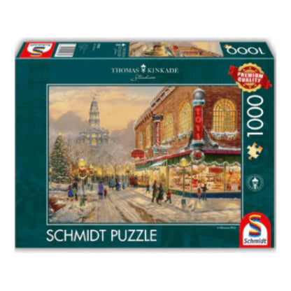 thomas kinkade ein weinachtswunsch 1000 teile puzzle