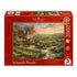 thomas kinkade in den weinbergen 2000 teile puzzle