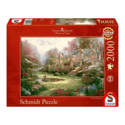thomas kinkade landsitz 2000 teile puzzle