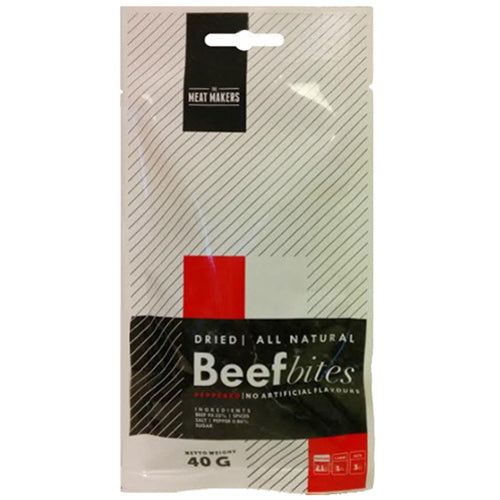 Tmm Meatmakers Jerky Trockenfleisch Bites Beutel Einzelnd 40G Beef Classic