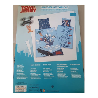 tom jerry wendebettwaesche 80 x 80 135 x 200 cm