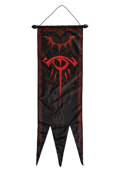 Saurons Kriegs Banner: Epische Herr der Ringe Wanddeko