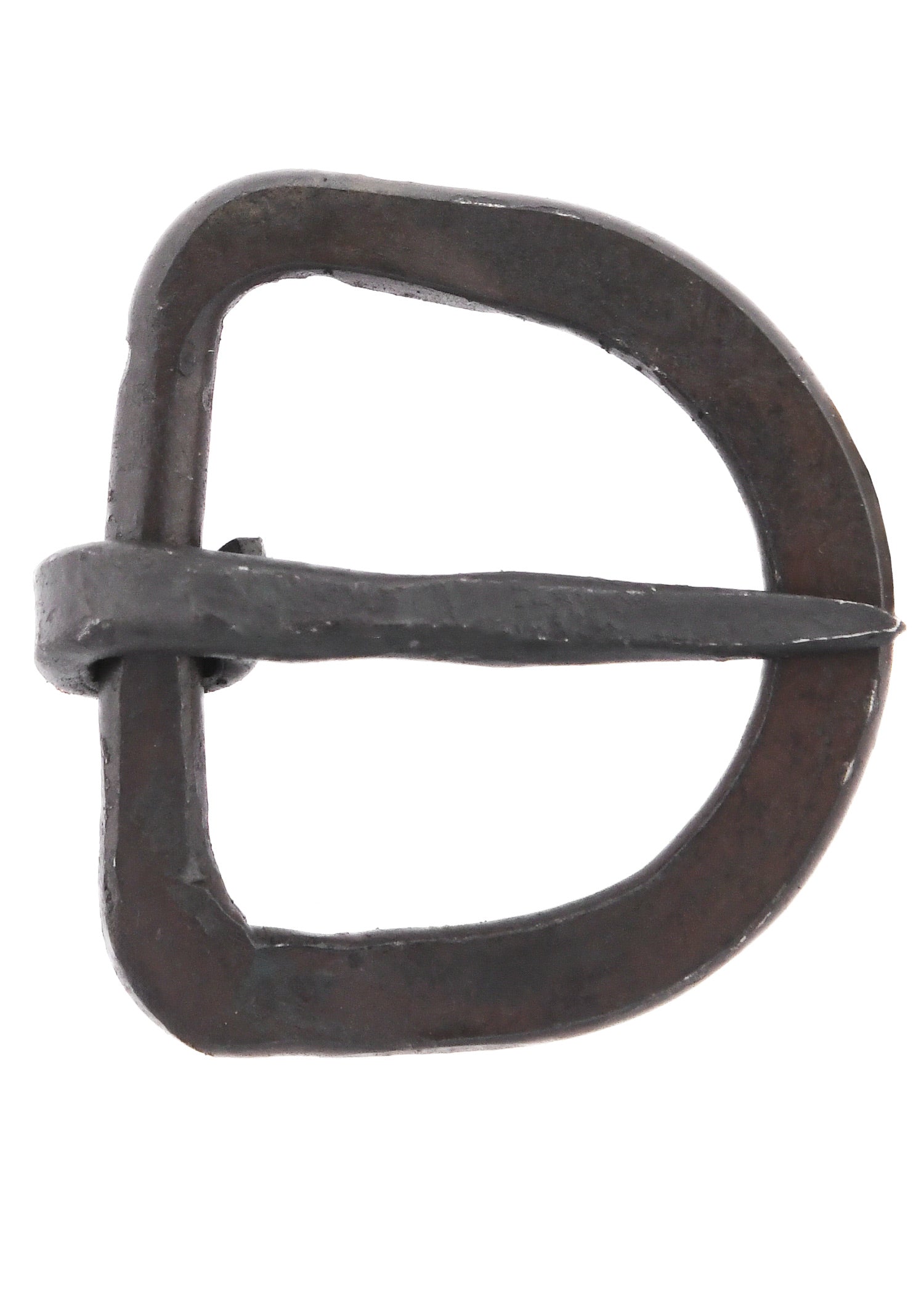 Handgeschmiedete Stahl Schnalle (21mm)   D Form