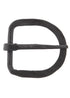 Handgeschmiedete Ulfberth Stahlschnalle für 29mm Gürtel