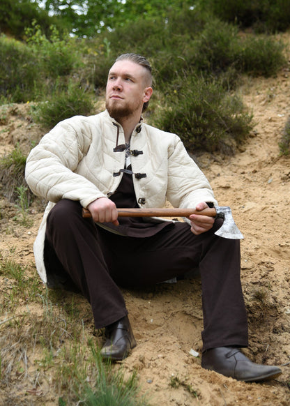 Ulfberth Gambeson Natur mit Schnallen