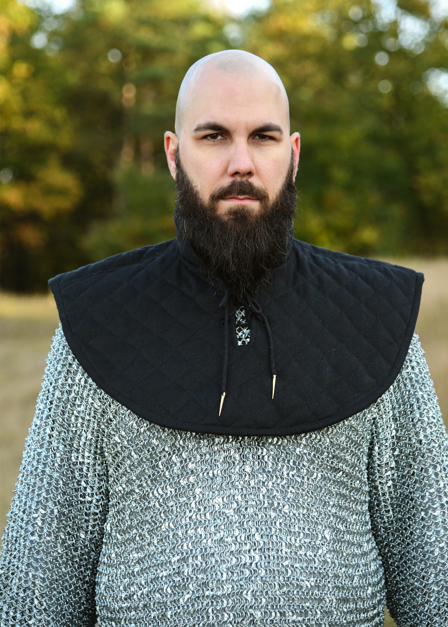 Polsterkragen Schwarz   Komfort für Rüstung &amp; LARP