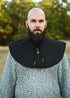 Polsterkragen Schwarz   Komfort für Rüstung & LARP