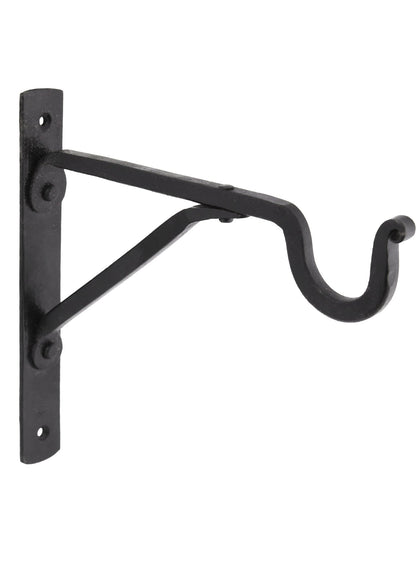 Handgeschmiedeter Wandhaken aus Stahl