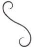 Handgeschmiedeter S Haken (29 cm) – Authentisch & Robust