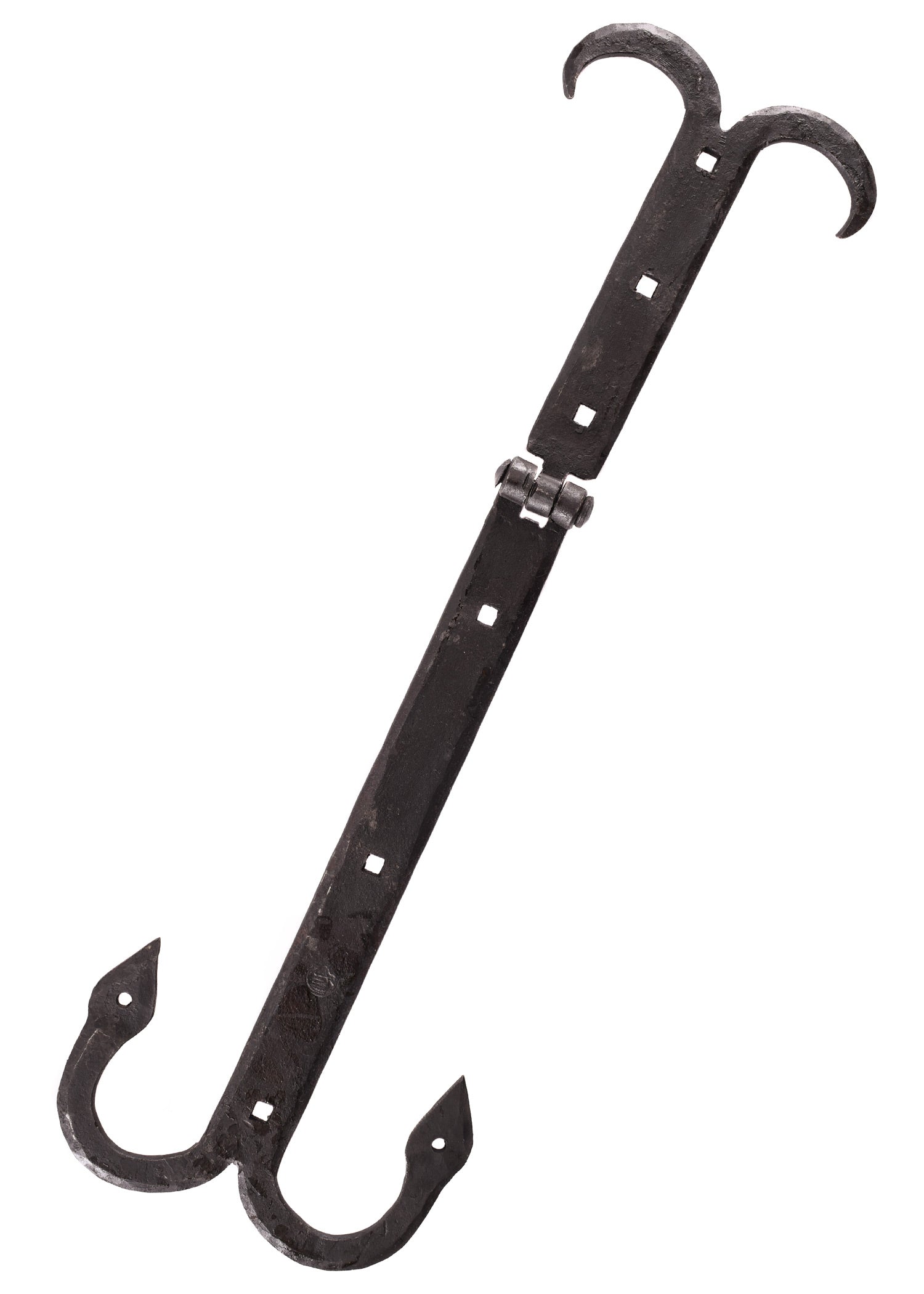 Handgeschmiedetes Truhenband aus Stahl, Mittelalter Stil