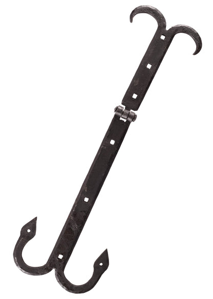 Handgeschmiedetes Truhenband aus Stahl, Mittelalter Stil