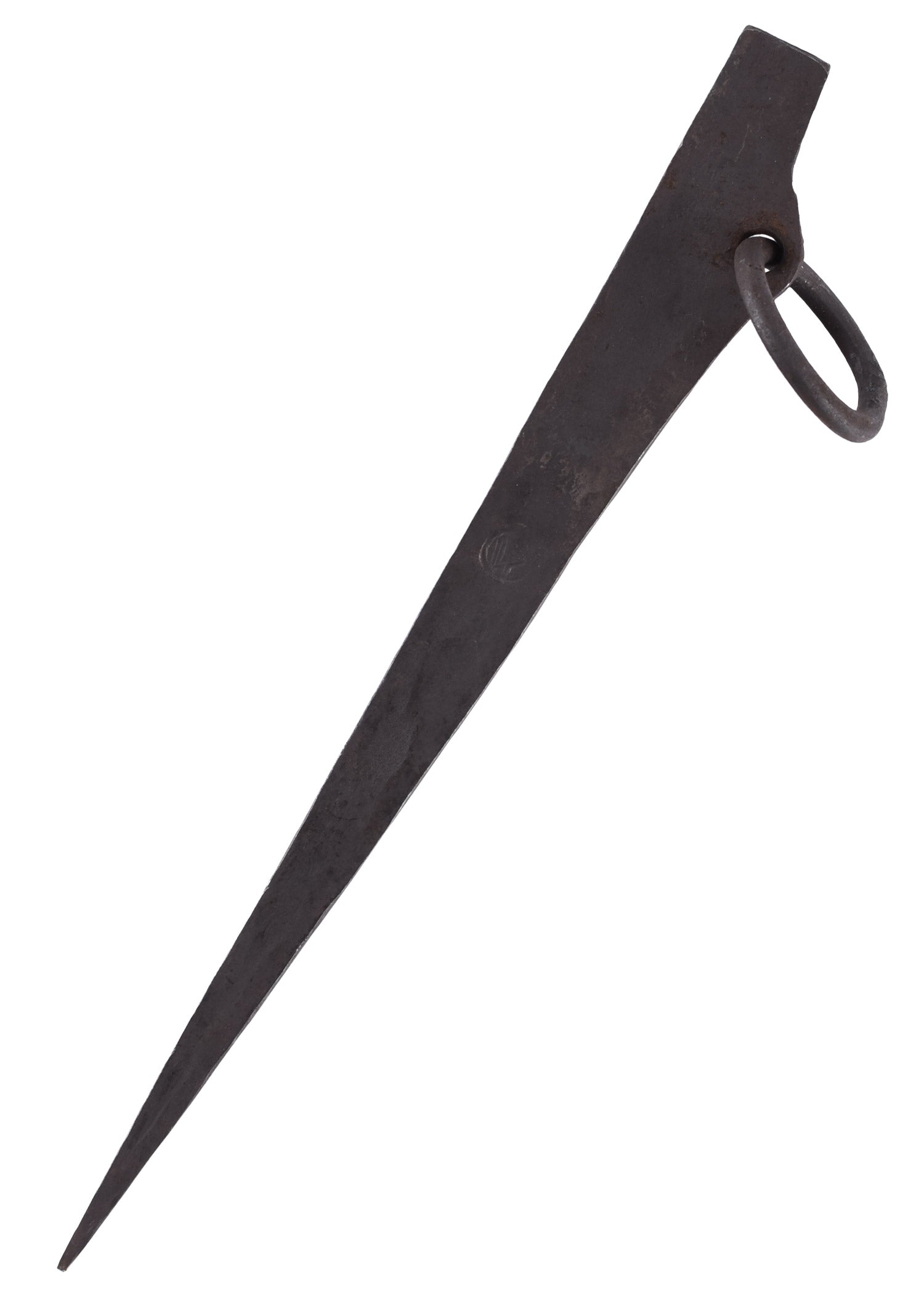 Massiver Schmiede Zelthering mit Ring (28 cm)