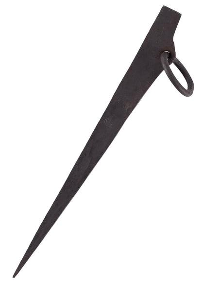 Massiver Schmiede Zelthering mit Ring (28 cm)