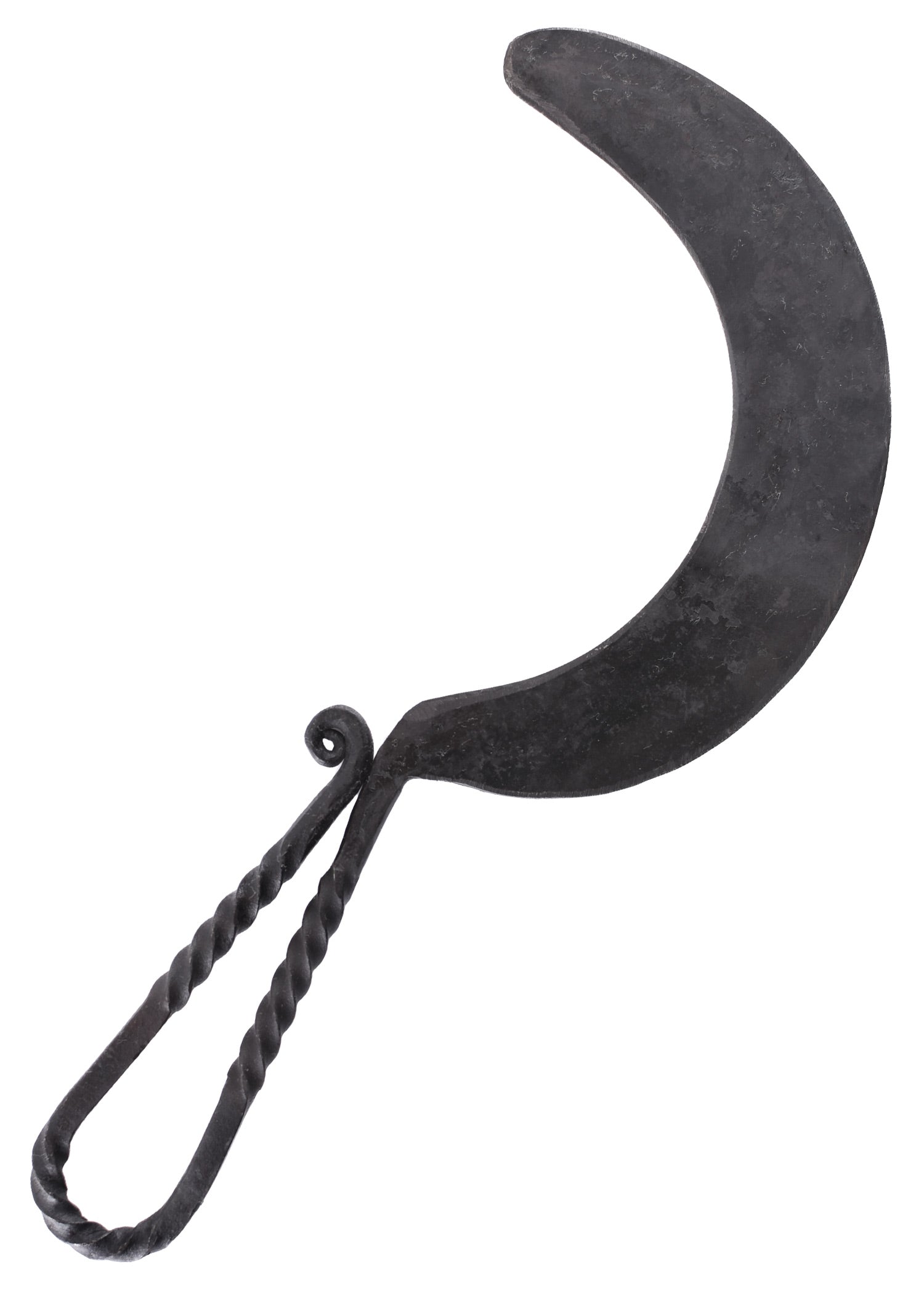 Handgeschmiedete Mittelalter Sichel aus Karbonstahl