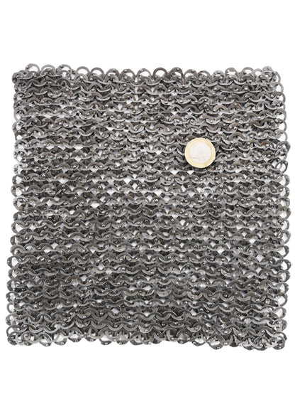 FRR Kettenstück 20x20cm: Vernietetes Kettengeflecht