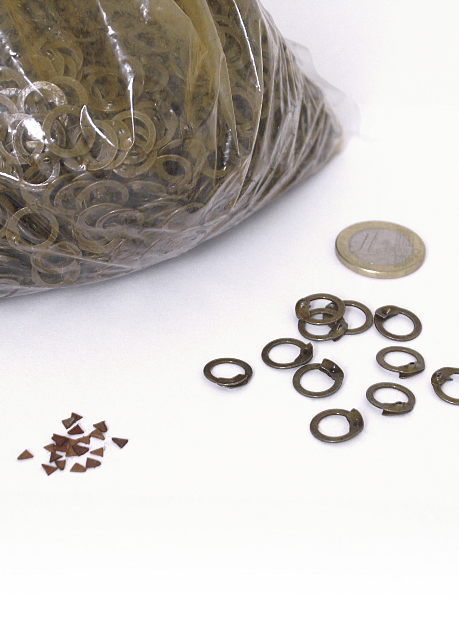 1kg FRW Kettenringe 8mm zum Vernieten   Ulfberth