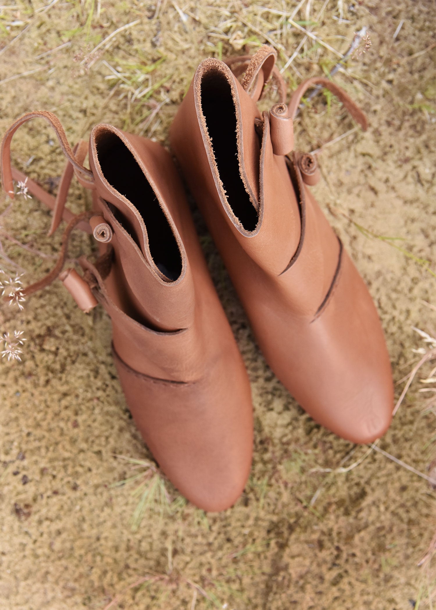 Wikingerschuhe Jorvik: Authentisch aus Leder
