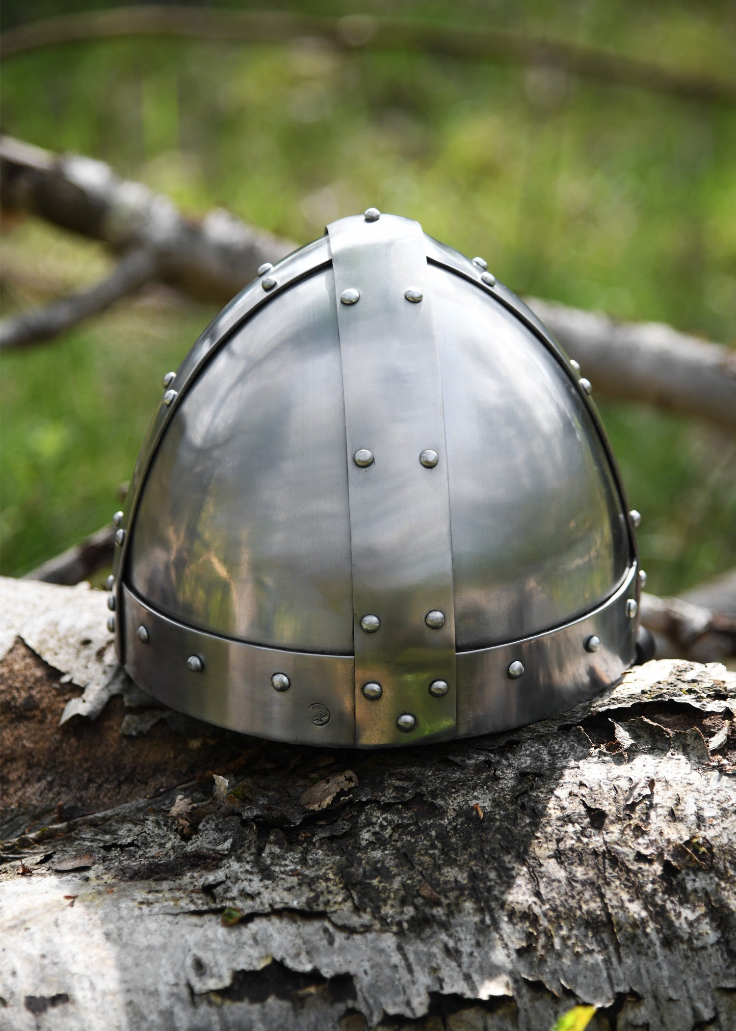 Ulfberth Spangenhelm aus 2mm Stahl - Schaukampftauglich