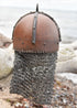 der gjermundbu helm mit vernieteter bruenne 2 mm stahl