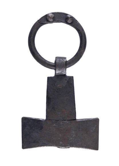 Handgeschmiedeter Mjölnir   Rustikaler Thorshammer