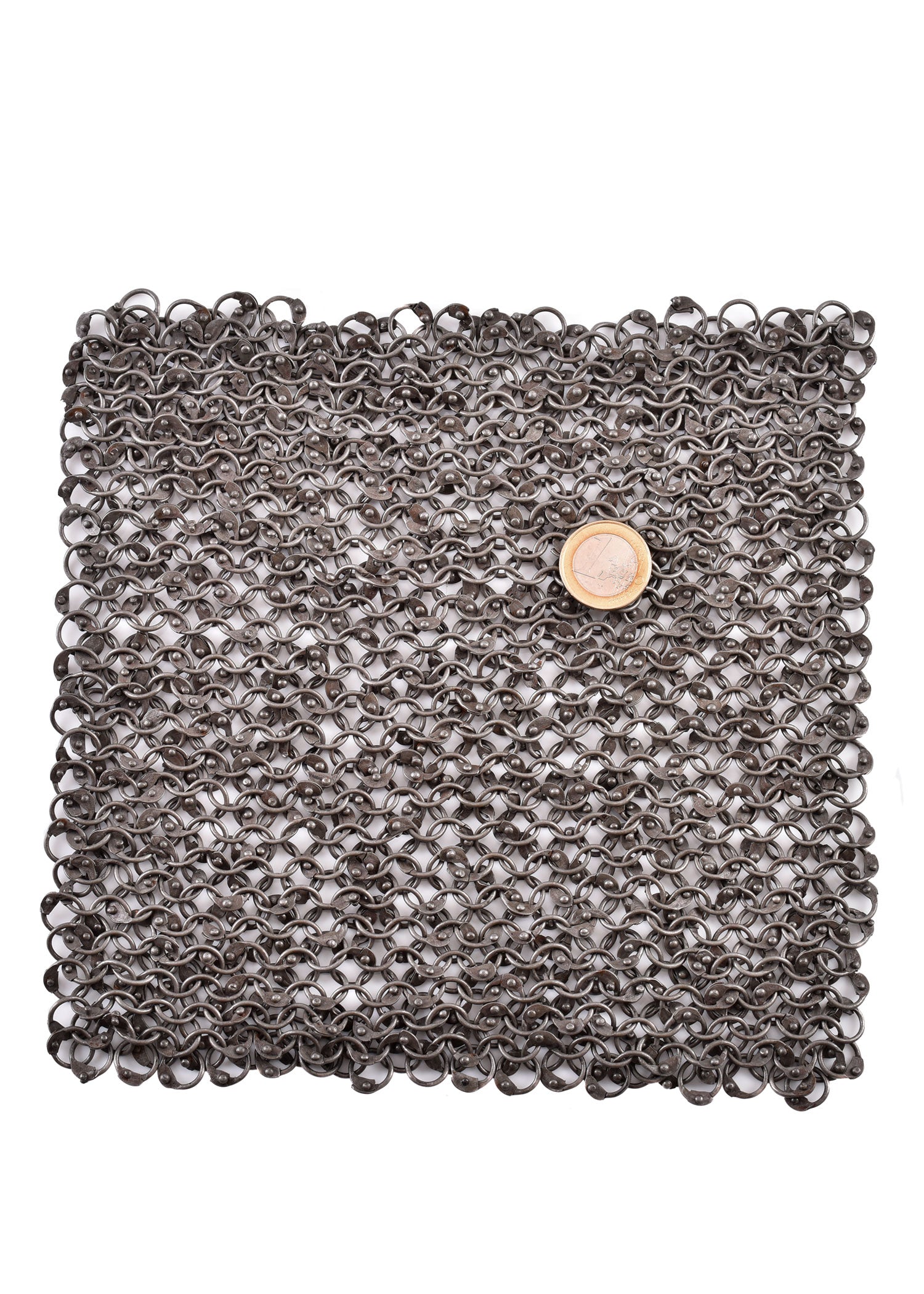 Kettenstück RRR 20x20 cm   Rundringe vernietet