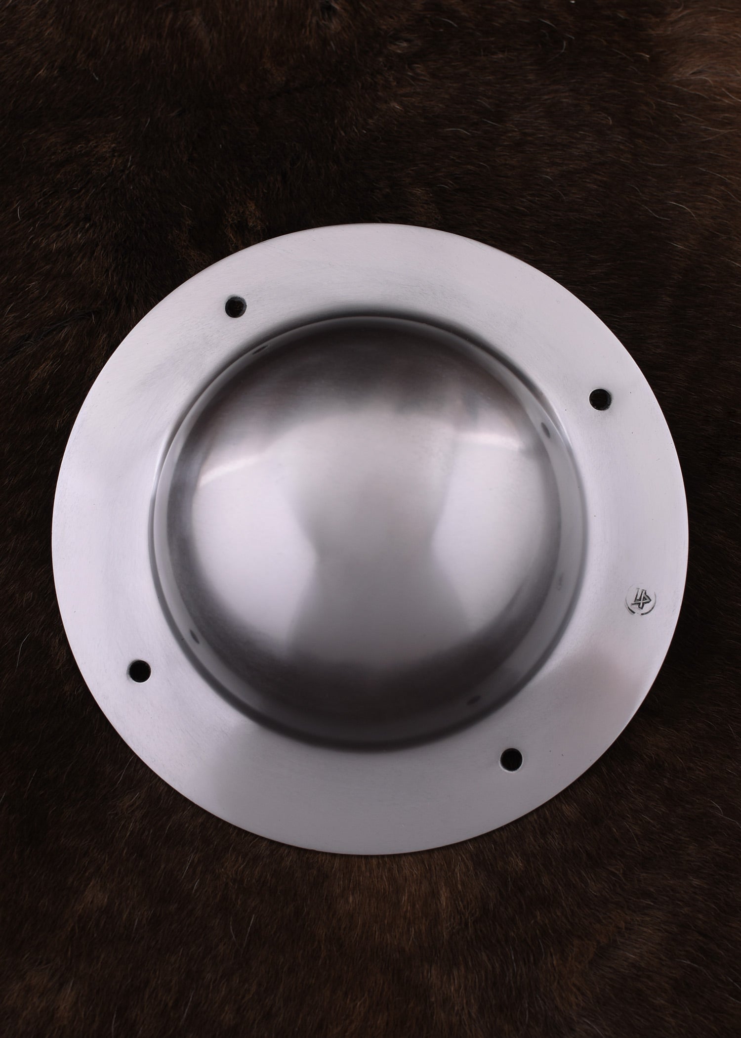 schildbuckel 2 mm stahl mittel