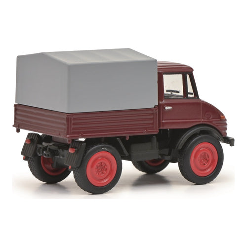 unimog u406 rot 187 modellauto