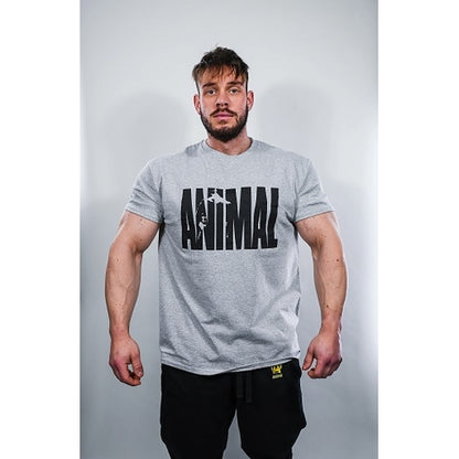 Universal Animal Basic T Shirt Grey L