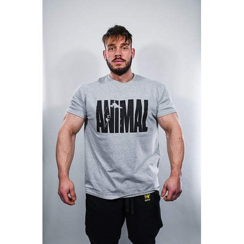 Universal Animal Basic T Shirt Grey Xl